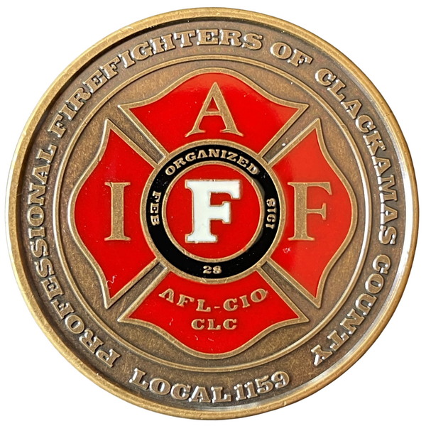 Clackamas county firefighters obv