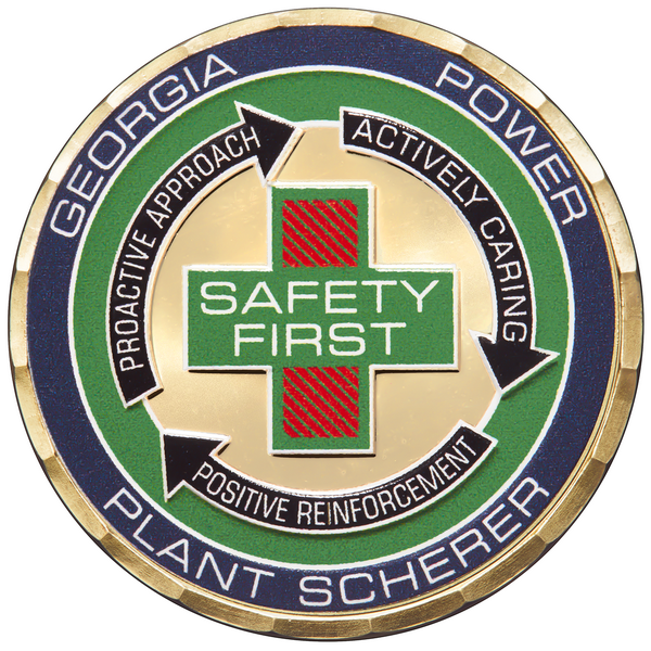 Georgia Power safety coin