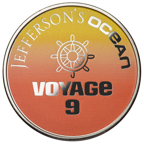 Jeffersons ocean bourbon colorized coin