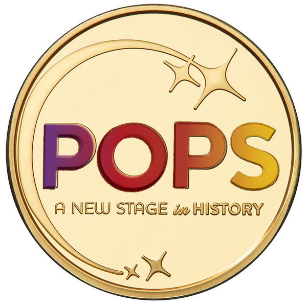 Music Hall Pops goldine coin