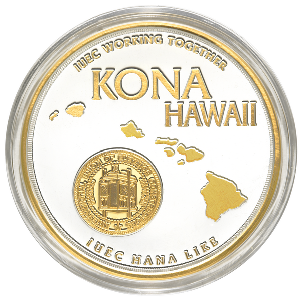 Hawaii coin select plate in capsule