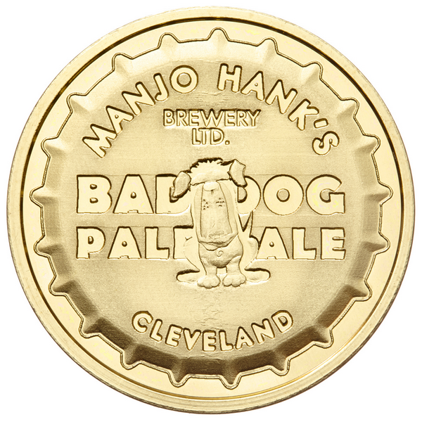Bad Dog Pale Ale Brewery coin