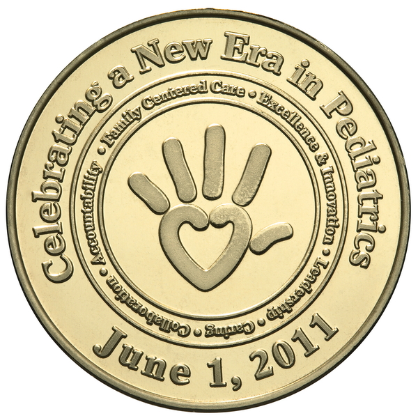 Children's hospital celebration coin